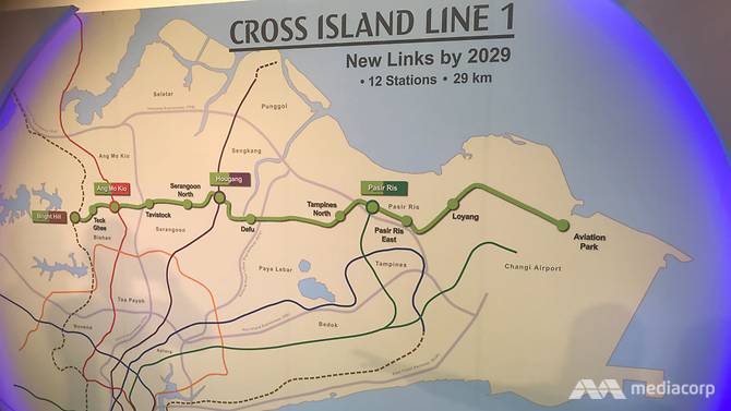 First phase of Cross Island Line to open by 2029 with 12 stations