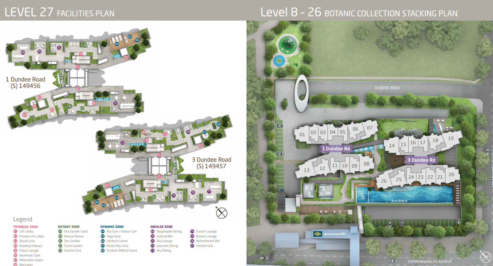 Queens Peak Facilities and Site Plan